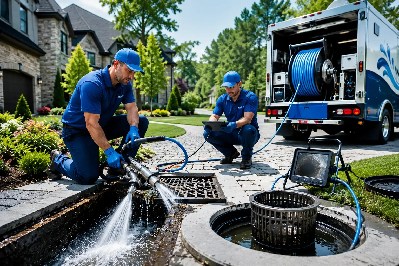 Local outdoor drain cleaning professionals in Hamburg, MI